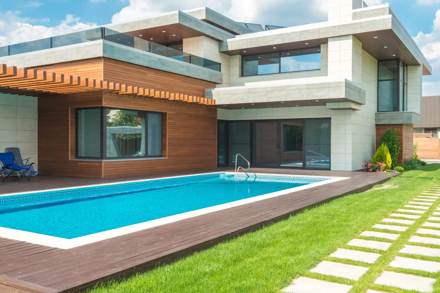 Swimming pool built in Bielsdown Hills, NSW